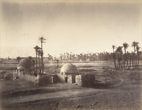 Vue de la Plaine de Thèbes prise du temple de Karnac, 1867.