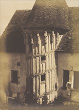 Wooden Staircase at Chartres, 1852.