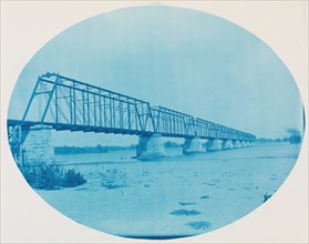 No. 204. Iowa Central Railway Bridge at Keithsburg, Illinois, 1889.