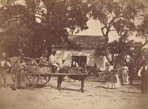Negroes (Gwine to de Field), Hopkinson's Plantation, Edisto Island, South Carolina, 1862.