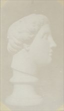 [Classical Head in Profile], probably 1839.