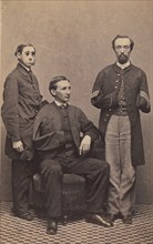 Disabled Union Soldiers Posed in Aid of the U.S. Sanitary Commission at the New York Metropolitan Fair, April 1864.