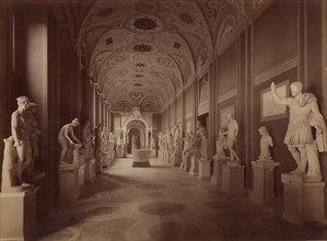 Sala delle Statue, 1850s-60s.