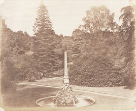 In the Garden. Blenheim, 1853-56.