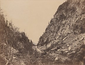 Head of the White Mountain Notch, Crawford House, 1854.