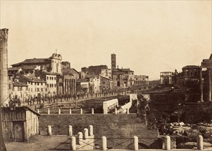 The Forum, Rome, 1853-56.