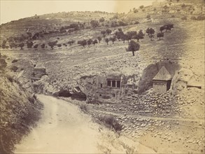 Tomb of Absalom, Zacharias, and St. James, 1860s.