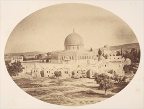 Jerusalem, Site of the Temple on Mount Moriah, 1857.