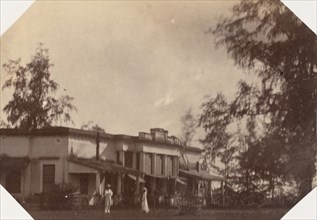 [Gunpowder Agents Bungalow, Ishapoor.], 1858-61.