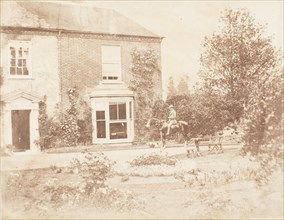 Oakley Cottage with Mr. St. John and Peter and Polly, 1853-56.