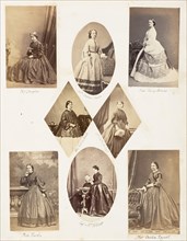 Miss Douglas; Mlle Isaline Motte; Miss Fanny Evans; Miss Catinka Smith; Mrs Leitch née Lloyd; Miss Martin; Capt. & Mrs Hibbert; Miss Cecilia Regnell, 1853-56.