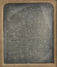 Copy of the Rosetta Stone, 1846-52.
