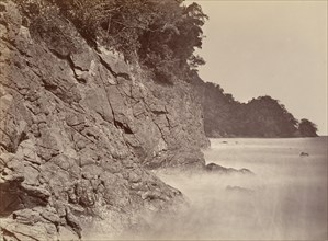 Tropical Scenery, Cliff - Limon Bay, 1871.