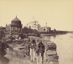 Taj Agra, Late 1850s.