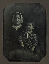 Elizabeth Page Bakewell and her Grandson, Frank B. James, ca. 1846.