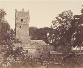 The Castle of the Mains, Forfarshire, 1856.