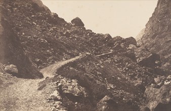 Sentier du chaos, St-Sauveur, 1853.