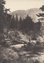 Torrent de la cascade des Demoiselles, Bagnères de Luchon., 1853.