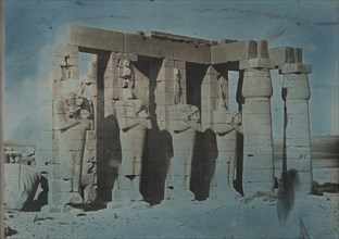 Ramesseum, Thebes, 1844.