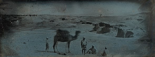Desert near Alexandria, 1842.