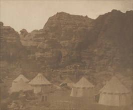 Expedition Camp, Petra, 1852.