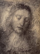 [Copy of the head of Christ from Leonardo da Vinci's ?The Last Supper?], 1857-61.