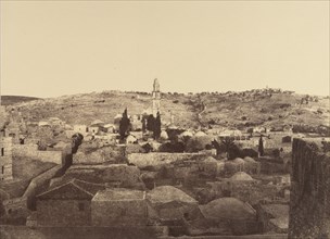 Jérusalem. Tour Antonia et Environs, 1860 or later.