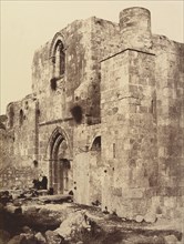 Jérusalem. Façade de l'église Ste. Anne., 1860 or later.