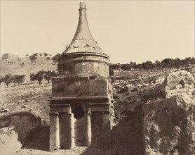 Jérusalem. (Environs) Tombeau d'Absalon, 1860 or later.
