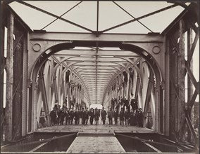 Lessart Viaduct on the Rance River, October 1879.