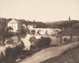[Pont d'Ouilly on the Orne River, Normandy], 1850-51.