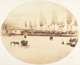 Vue de droite du balcon, 1854-56.