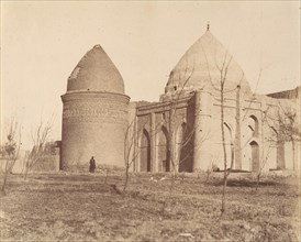 [The Tower of 'Chihil Dukhtaran', Mausoleum of 40 daughters, 1056.], 1840s-60s.