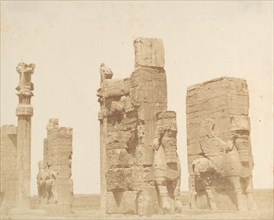 L'antica porta d'ingrezza a Persepolis], 1858.