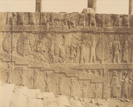 (16) [Apadana Hall Eastern Stairway, Persepolis, Fars], 1840s-60s.