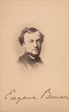 Eugene Benson, 1860s.