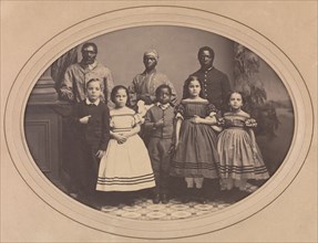 Emancipated Slaves Brought from Louisiana by Colonel George H. Banks, December 1863.