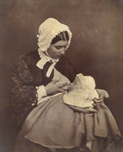 [Paul Nadar at the Breast of His Wet Nurse], 1856.