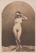 [Standing Female Nude], 1860-61.