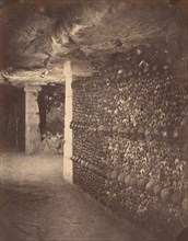 Catacombs, Paris, April 1862.