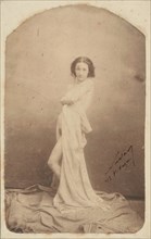 [Draped Standing Nude], 1856-59.