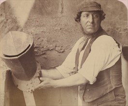 [Man with Helmet], 1858.