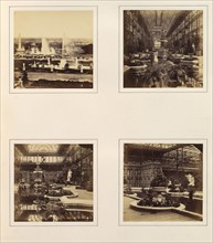 [View of Fountains; Nave Looking North; Screen of the Kings and Queens of England], ca. 1859.