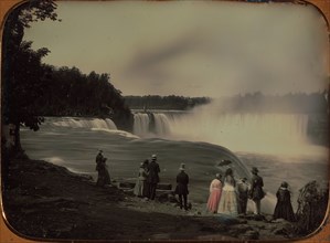 The Niagara Falls, ca. 1850.
