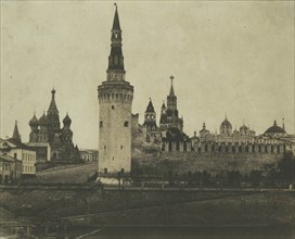 South Front of the Kremlin from the Old Bridge, 1852.