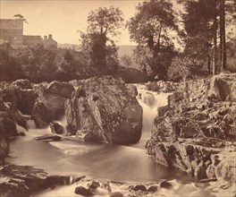 Falls of the Llugwy, at Pont-y-Pair, 1857.