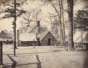 Civil War View, 1860s. (General Butler's Head Quarters near Chapin's Farm).