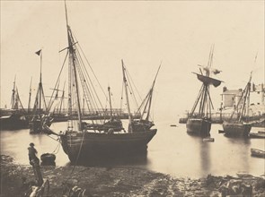 Harbor Scene, ca. 1855.