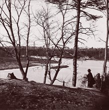 Cobb's Hill, Lookout in Distance, 1864. Formerly attributed to Mathew B. Brady.