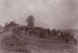 Outer Confederate Line, Petersburg, Captured June 15, 1864, 1864. Formerly attributed to Mathew B. Brady.